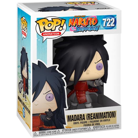 NWT Funko Pop! Animation Figurine Naruto Shippuden Madara Exclusive-9 cm - Picture 1 of 4